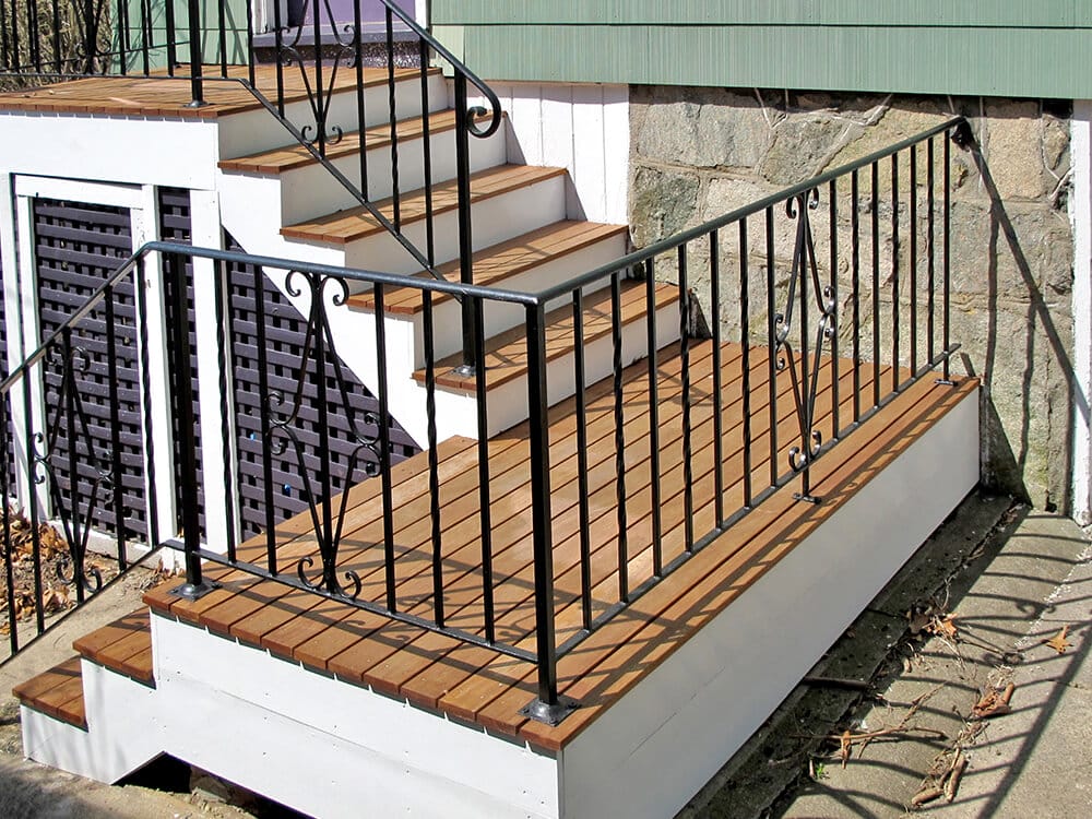 Rebuild Rotting Flight of Stairs