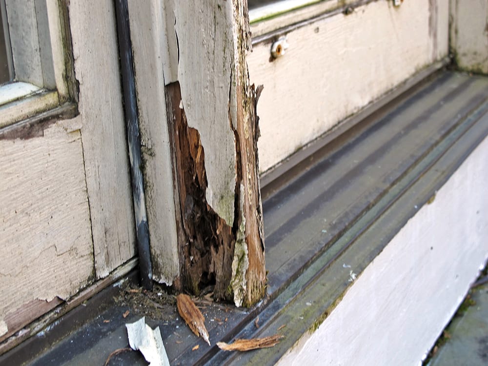 There was enough undamaged body for us to rebuild the door frame.