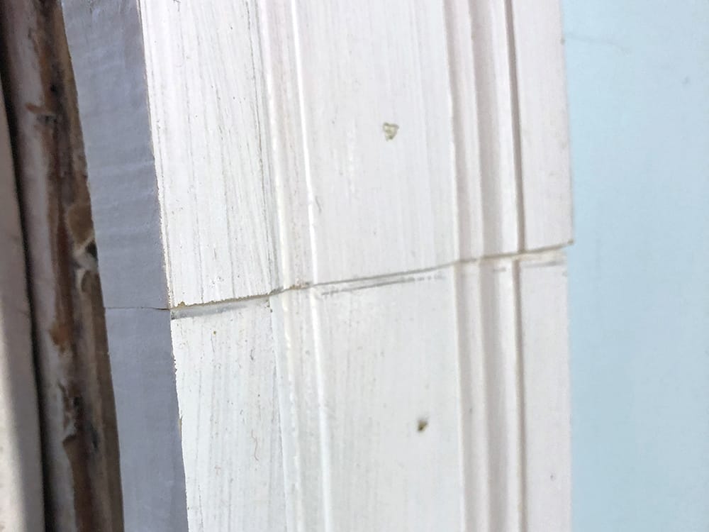 The casing had been fabricated from two halves of flexible molding, with a rather ugly joint.