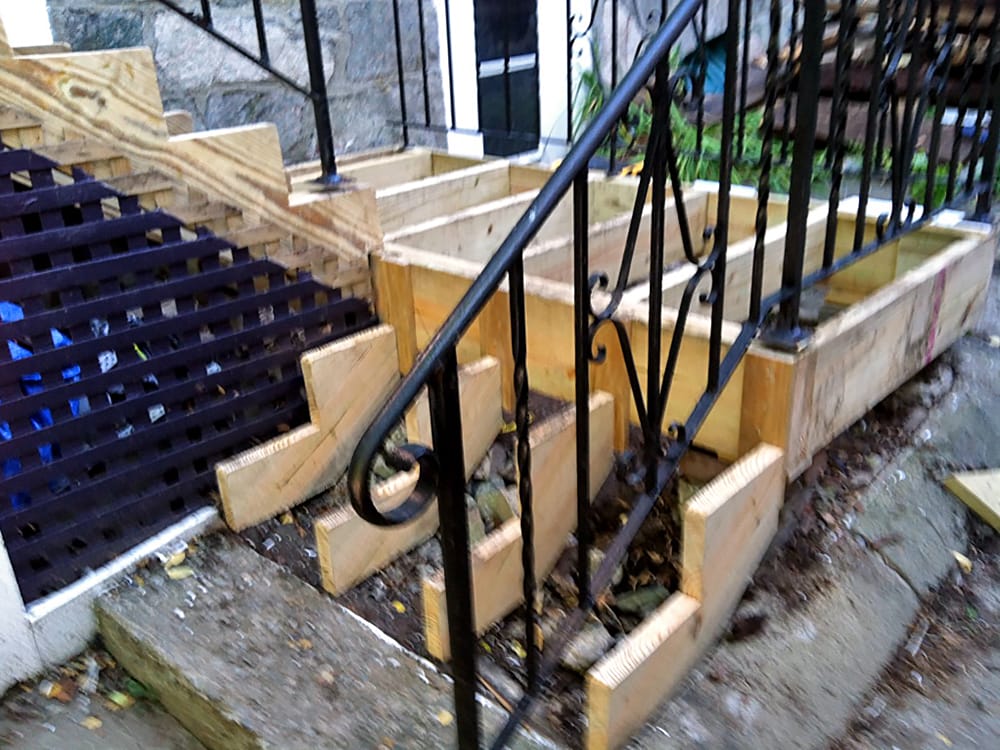 We reframed the entire structure.