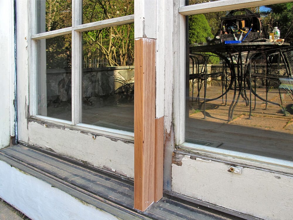 Repairing Rotted Door Frame