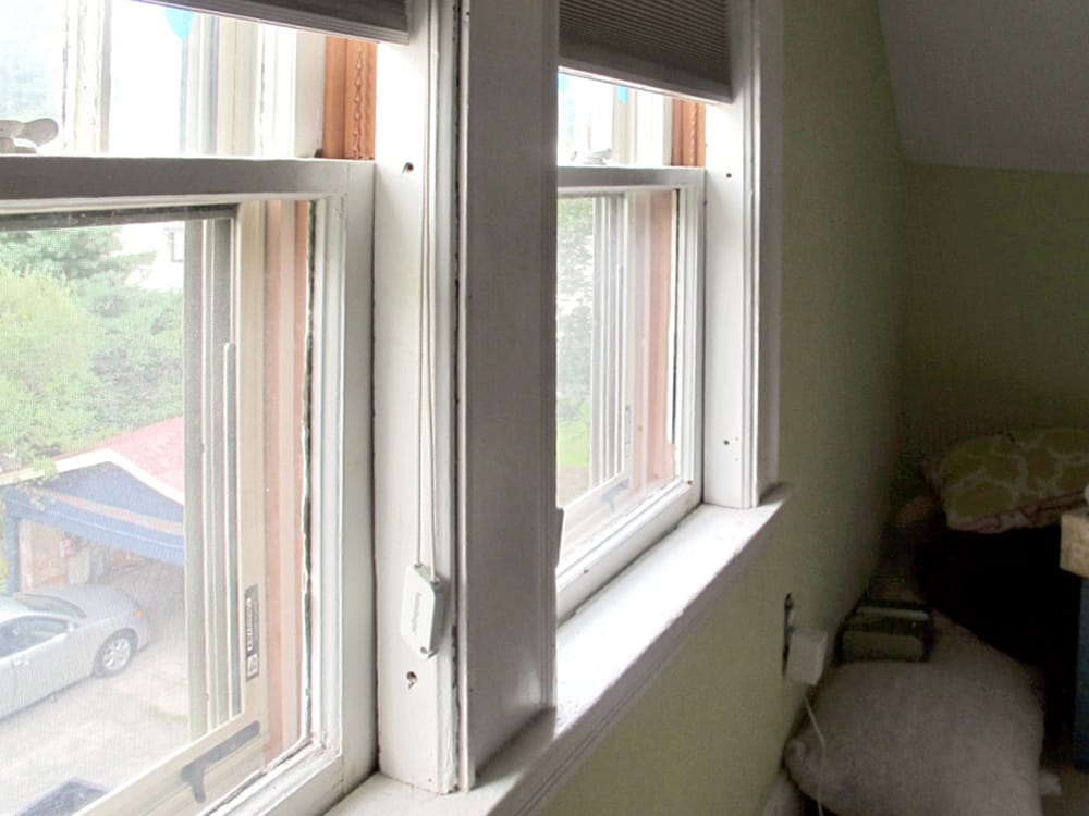 The sashes were put back in.