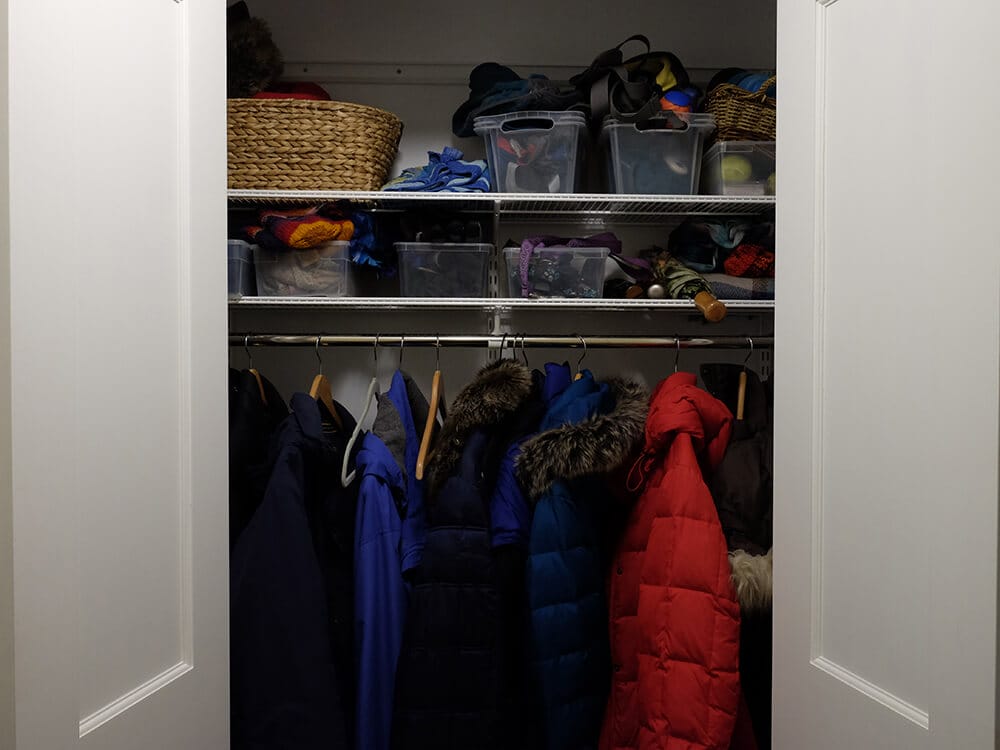 ELFA Entry Closet