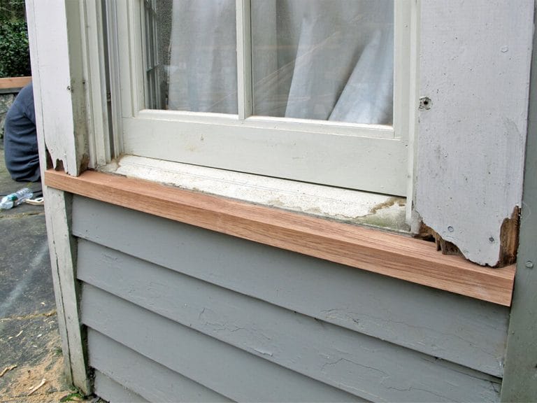 Window Sill Nose Repair