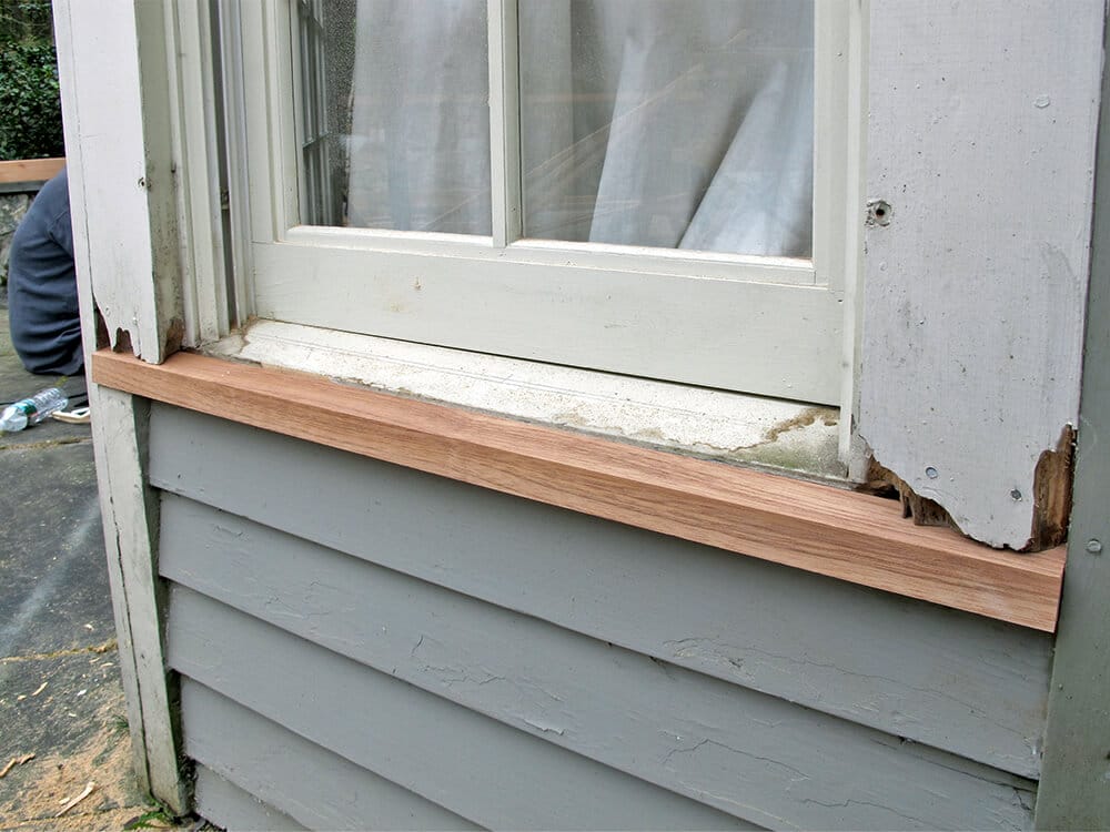 Window Sill Nose Repair