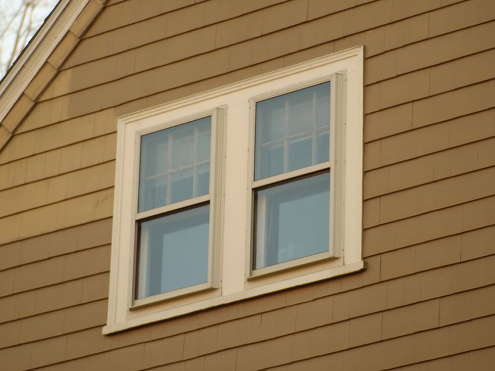 The rebuilt windows.