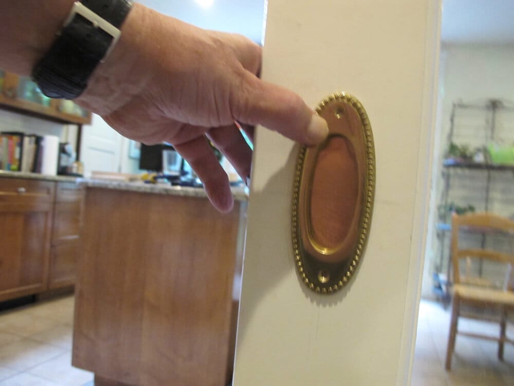 Installing Pocket Door Pulls